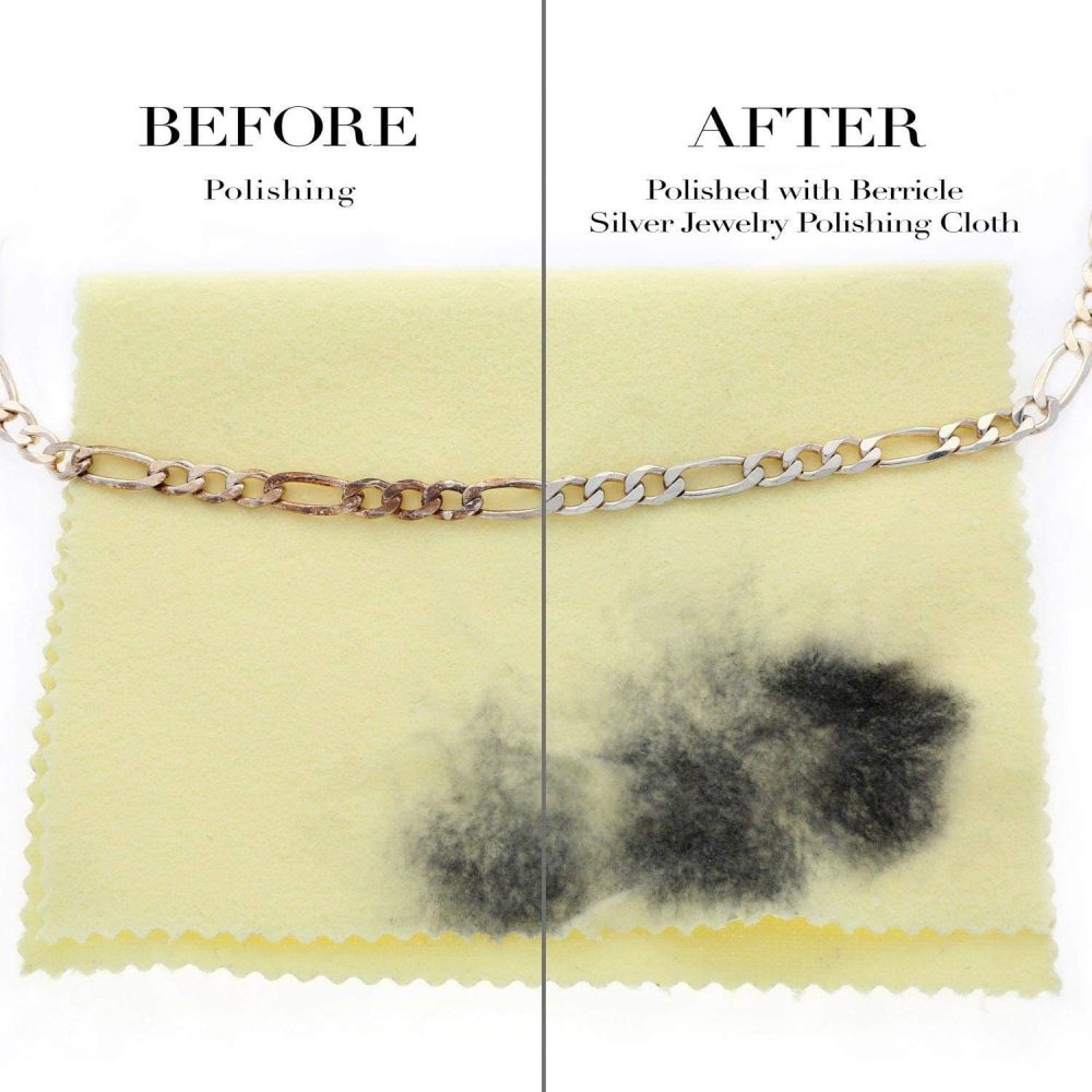Sterling Silver Jewelry Polishing Cleaning Cloth 7.5 x 5 Inches - Image 2