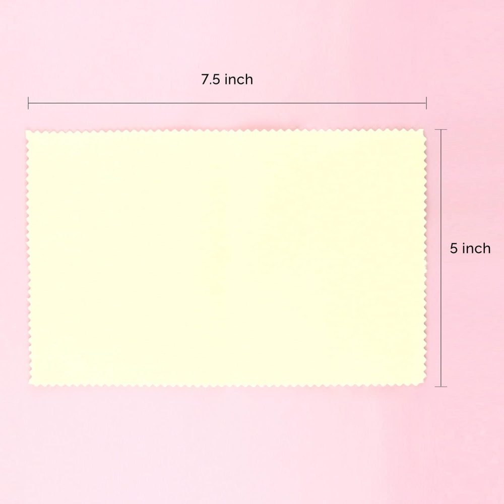 Sterling Silver Jewelry Polishing Cleaning Cloth 7.5 x 5 Inches - Image 4