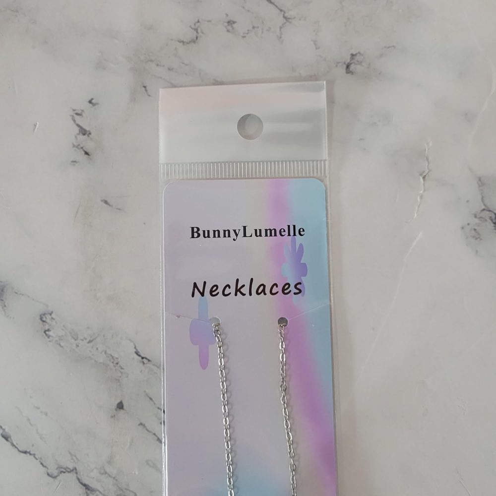 BunnyLumelle Necklaces – Timeless Silver Chain With Classic Pearl Pendant – Stylish - Image 6